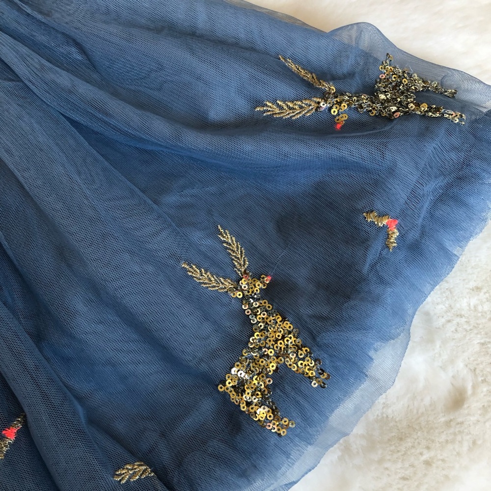 Mini Boden reindeer tulle dress - Picture 12 of 12
